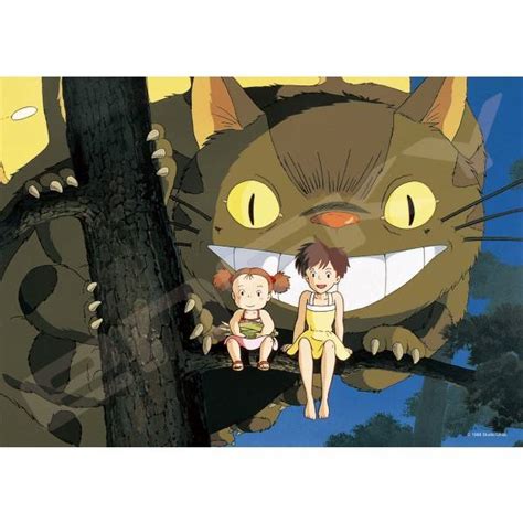 Studio Ghibli Jigsaw Puzzle My Neighbor Totoro Cat Bus Satsuki