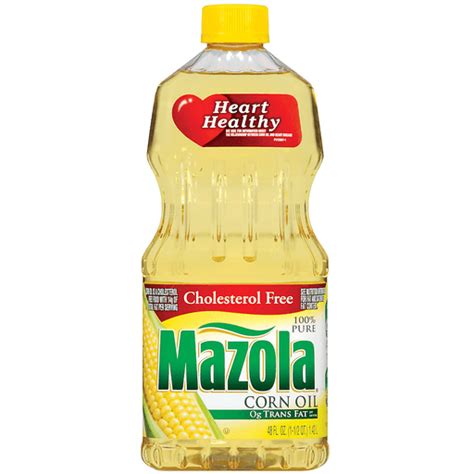 Mazola Pure Corn Oil Oz Plastic Bottle Cooking Oils Sprays