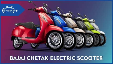 Bajaj Chetak Electric Scooter All You Need To Know About All