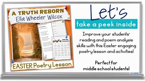 Easter Poem Lesson A Truth Reborn By Ella Wheeler Wilcox Poetry