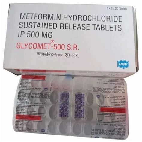 Metformin Hydrochloride Sustained Release Tablets Ip 500 Mg At ₹ 3644box In Pune