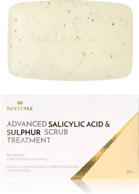 Revitale Advanced Salicylic Acid Sulphur Scrub Treatment Soap Pris