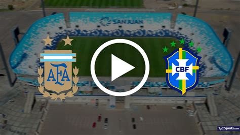 Tyc Sports En Vivo Ver Selección Argentina Vs Brasil Por Tv Y Online