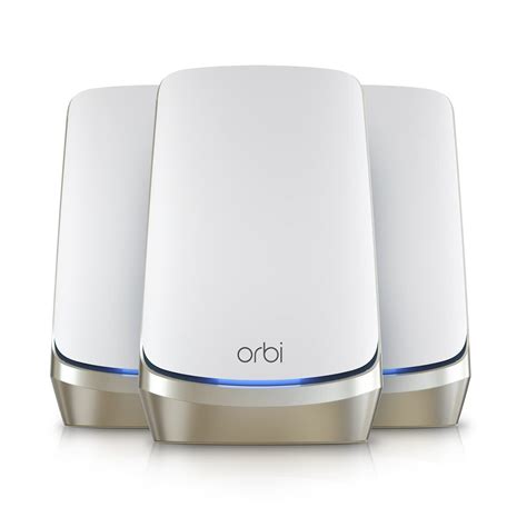 Netgear Orbi Quad Band Wifi 6e Mesh System Rbke963 Router With 2