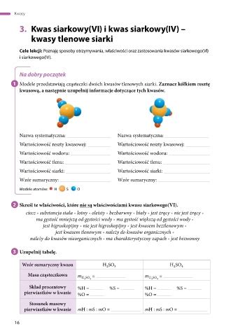 Page Chemia Nowej Ery Zeszyt Wicze Klasa