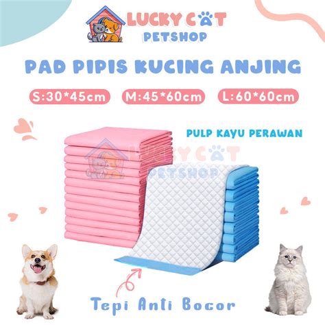 Jual Underpad S M L Pad Pipis Kucing Anjing Popok Sekali Pakai Alas