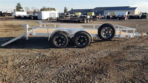 2024 Sport Haven 7x14 Tandem Axle Aluminum ATV/UTV Trailer For Sale ...