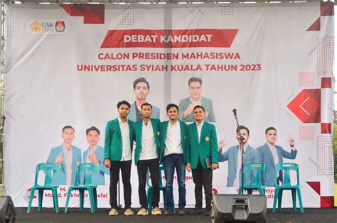 Debat Calon Ketua Dan Wakil Ketua Bem Usk Digelar Di Lapangan Tugu