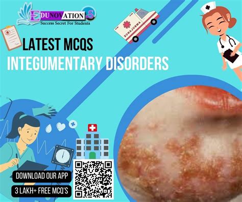 Integumentary Disorders Nursing GK MCQ MCQs Multiple Choice Questions