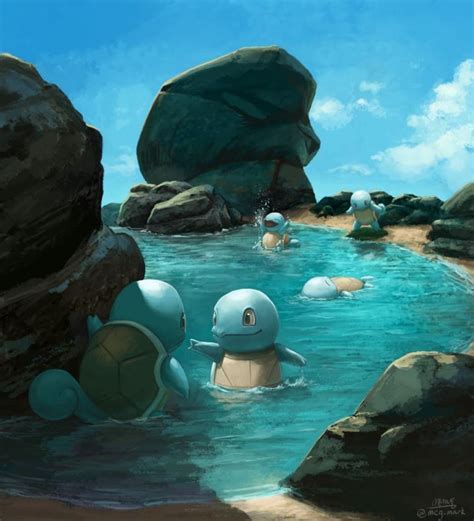 Pokémon: 10 Amazing Works Of Squirtle Squad Fan Art You Have To See