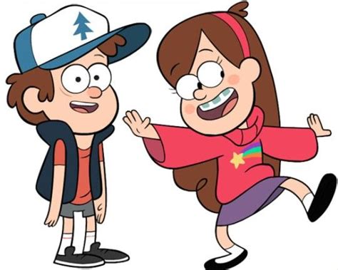 Dipper And Mabel Pines From Gravity Falls Gravity Falls Dipper