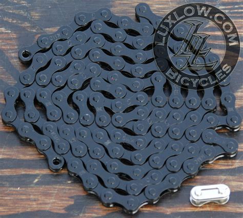 Black Fixie Kmc Bicycle Chain Speed X L Schwinn Cruiser