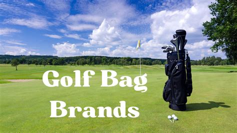 Discover the Top Golf Bag Brands - Pro Golf Tips