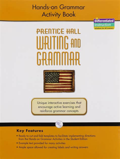 Writing And Grammar Hands On Grammar Activity Book Gr Prentice