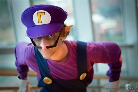 Waluigi Cosplay by @br4ndog Photo: @nikkuman Check out our DIY #WaluigiCosplay guide: https ...