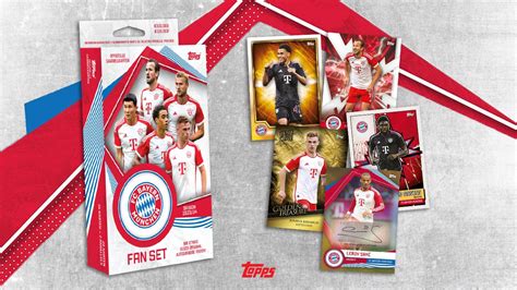 Topps Fc Bayern M Nchen Official Fan Set Soccer Cards Collectosk