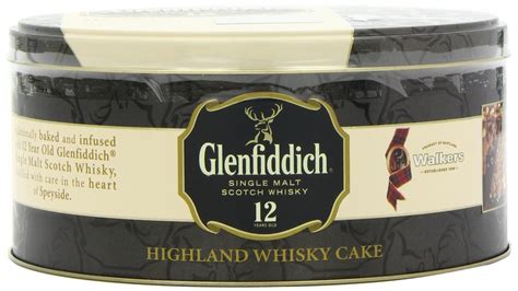 Snapklik Walkers Shortbread Glenfiddich Highland Holiday Whisky Cake