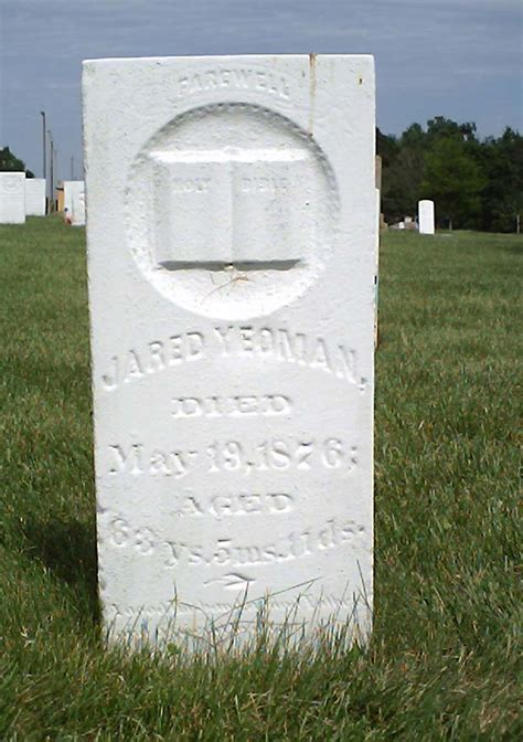 Jared Yeoman Find A Grave Memorial