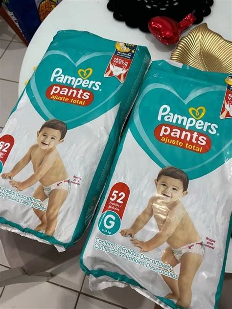 Fraldas Pampers Pants G No Brasil