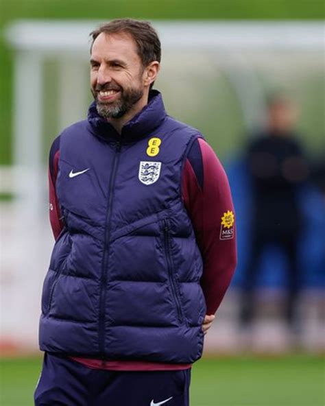 England Football Coach Gareth Southgate Puffer Vest