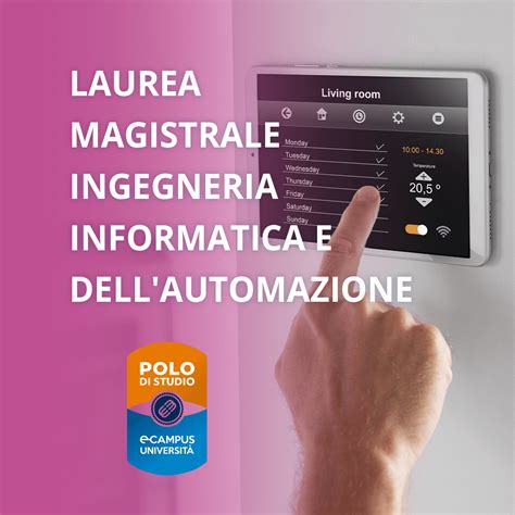 Laurea Magistrale Ingegneria Informatica E Dellautomazione Master