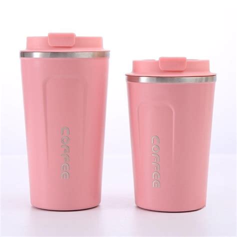 【fast Delivery】380 510ml 304 Stainless Steel Coffee Cup Mug With Double