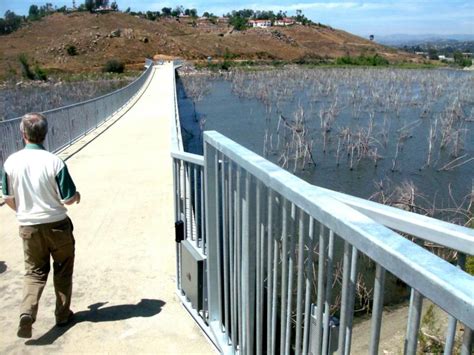 Lake Hodges bike and pedestrian bridge