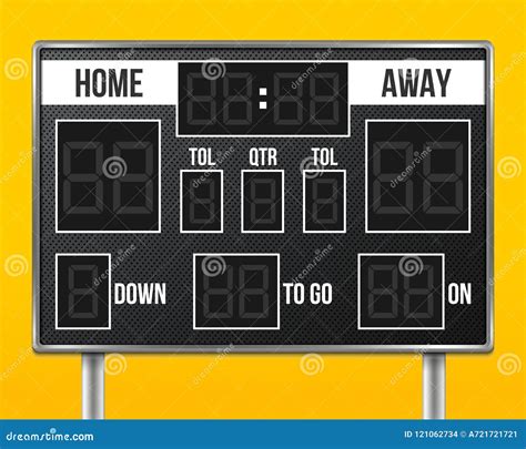 Simple Scoreboard Clip Art