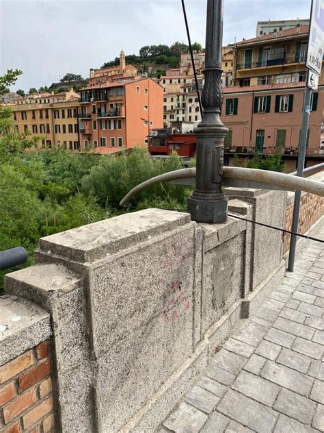 Ventimiglia Pali Del Filobus Sul Ponte Doria Rimossi Scullino A