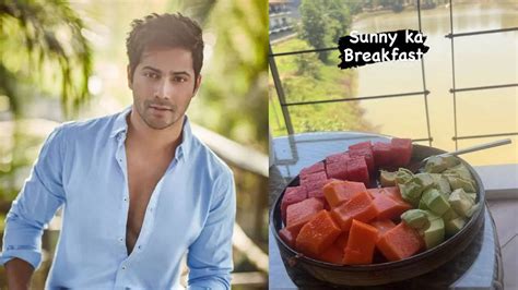 Varun Dhawan Shares Glimpse Of His Nutritious Breakfast