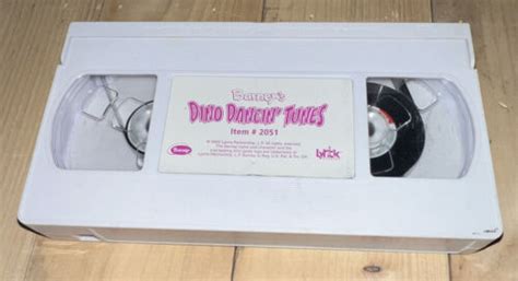 Barneys Dino Dancin Tunes Vhs 2000 Vhs Tape Only No Case 45986020512 Ebay