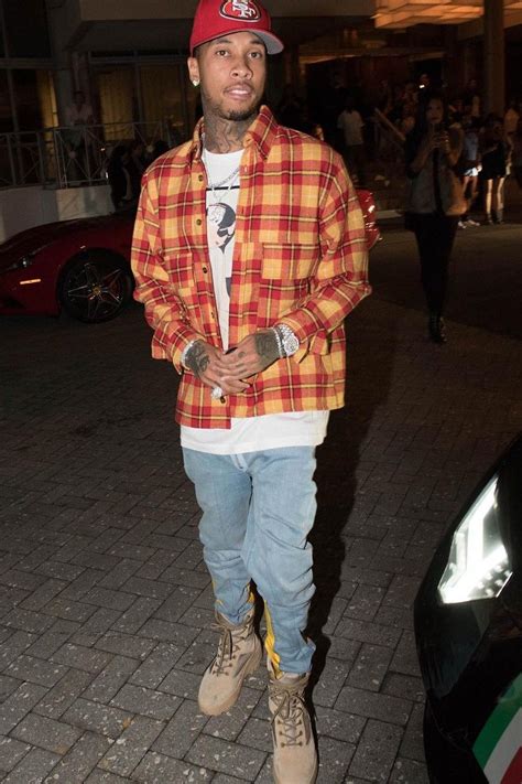 Pin On Tyga Fashion Style