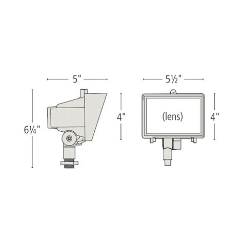 Hinkley Accent Flood 50 Watt Bronze Low Voltage Hardwired Halogen Flood Light In The Spot