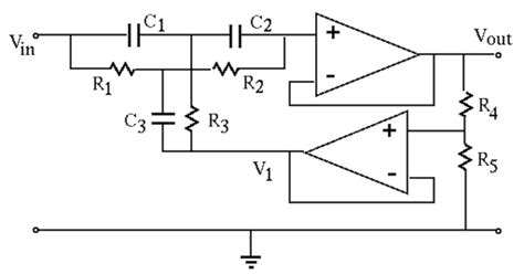 The Twin T Notch Band Stop Filter