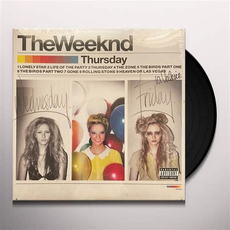 The Weeknd Thursday Vinyl Record