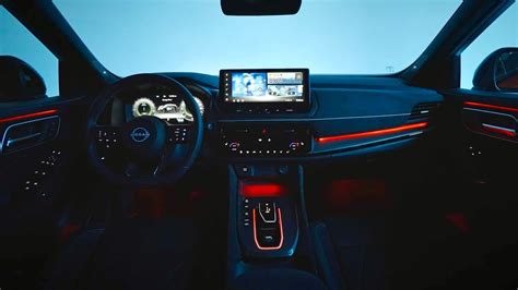 New Nissan Qashqai Facelift Interior Details New Ambient