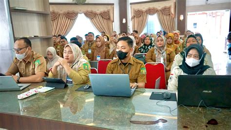 Pj Bupati Langkat Faisal Hasrimy Buka Bimbingan Teknis Aplikasi