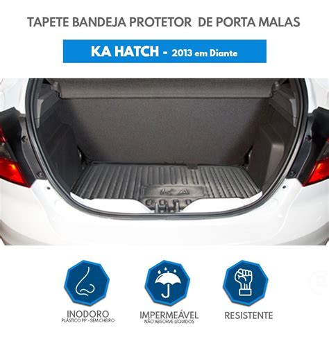 Tapete Bandeja Porta Malas Ford Ka Hatch