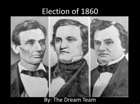 PPT - Election of 1860 PowerPoint Presentation, free download - ID:2161257