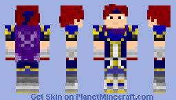 Roy (Super Smash Bros) Minecraft Skin