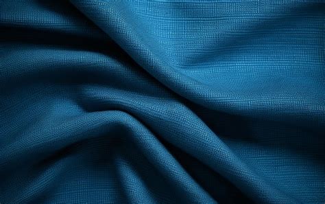 Premium AI Image | A blue fabric with a black stripe.