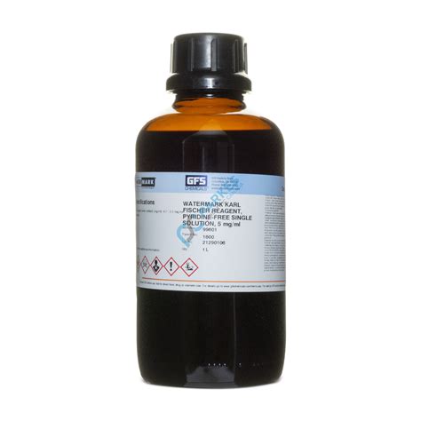 Watermark Karl Fischer Reagent Item Pyridine Free Mg Ml