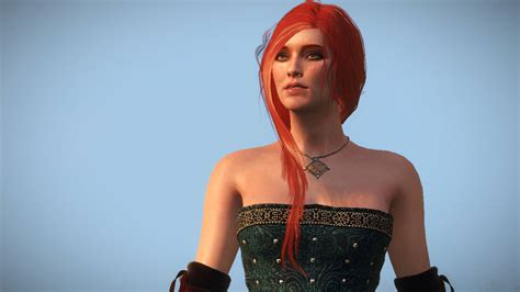 Wiedźmin 3 Dziki Gon modyfikacja Triss Concept hair