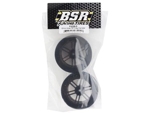 Bsr Racing Drag Foam Tires Black Mm Wide Shore