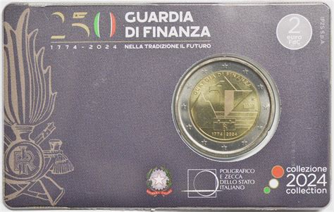 2 Euro Guardia Di Finanza 2024 Stgl Italien Coincard