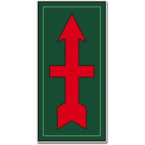 Us Army Infantry Nd Division Red Arrow Vinyl Sticker Decal Ag Design