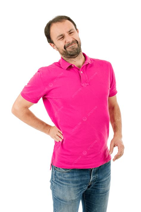 Backache Pain Profile, Wear, Pain, Caucasian PNG Transparent Image and