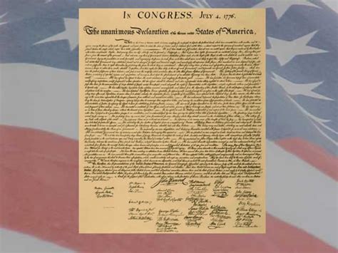 Declaration Of Independence Ppt Free Download