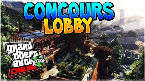 CONCOUR REMPORTE CE MAGNIFIQUE COMPTE LOBBY GTA ONLINE PS4 YouTube