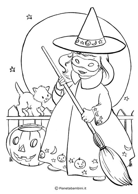 Disegni Della Befana Da Colorare Pianetabambini It